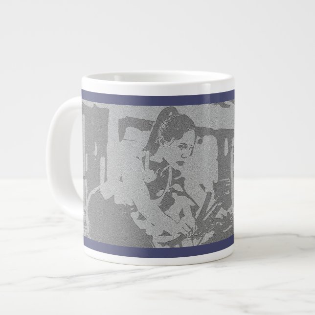 Taza De Café Gigante My Favorite Spinning Coach (Izquierda)