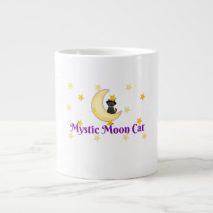 Taza De Café Gigante Mystic Moon Cat