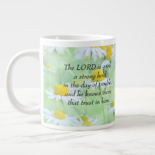 Taza De Café Gigante Nahum 1:7