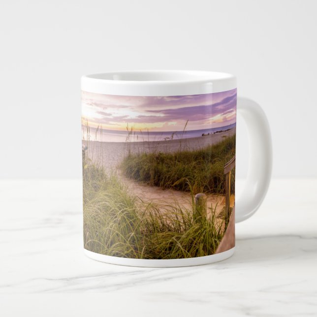 Taza De Café Gigante Naples Beach Florida (Derecha)