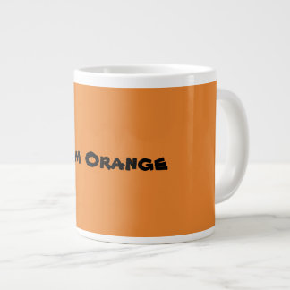 Taza De Café Gigante Naranja del equipo