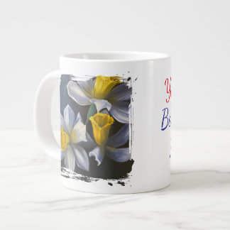 Taza De Café Gigante narcisos eres la mejor parte de mi vida