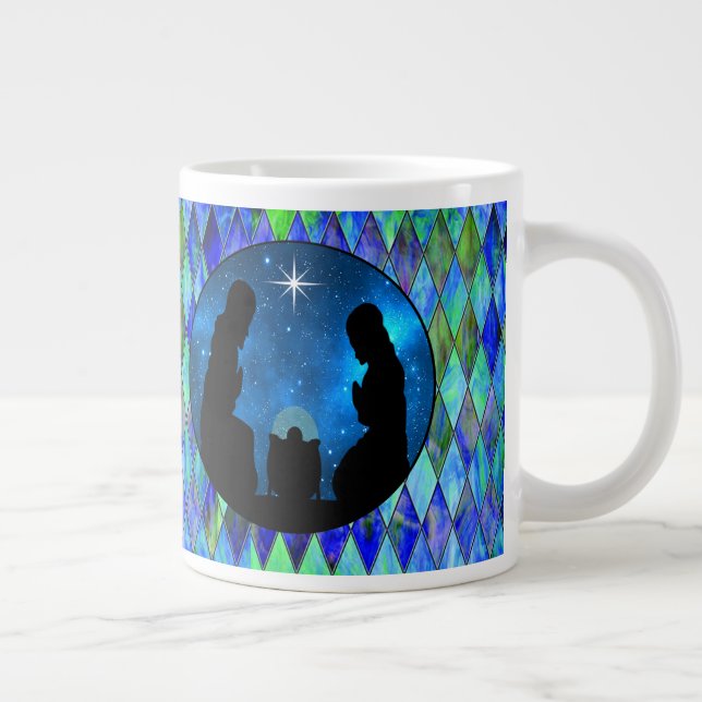 Taza De Café Gigante Natividad (Derecha)