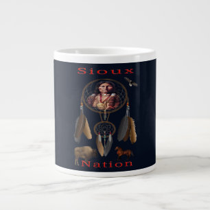 Taza De Café Gigante Nativo americano