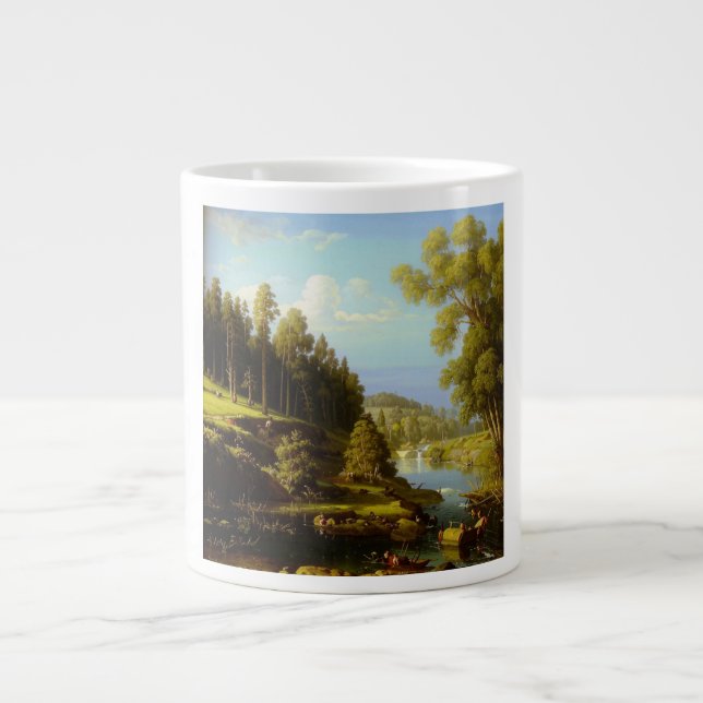 Taza De Café Gigante Naturaleza 21 (Frente)
