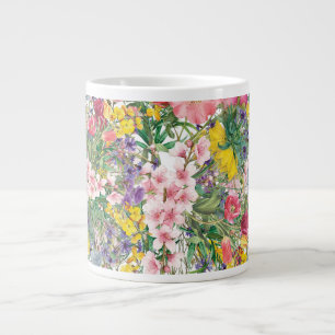 Taza De Café Gigante Naturaleza de Flor Floral de Jardín de Flores