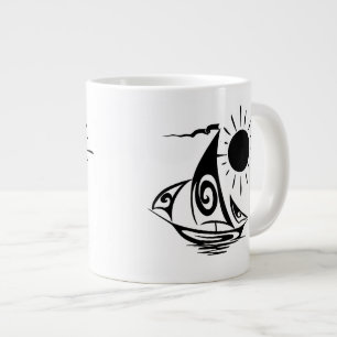 Taza De Café Gigante Navegación por el día flojo