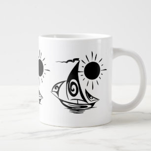 Taza De Café Gigante Navegación por el día flojo