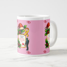 Taza De Café Gigante Navidad Militar Familiar Coordinada – Cristo