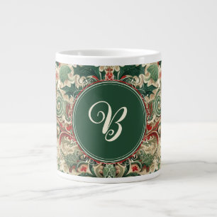 Taza De Café Gigante Navidad victoriana/clásica/vintage personalizada