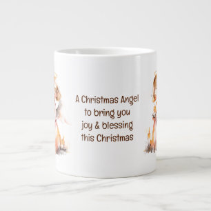 Taza De Café Gigante Navidades Angel Blessing