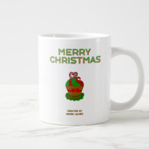 Navidades Cupcake Jumbo Mug