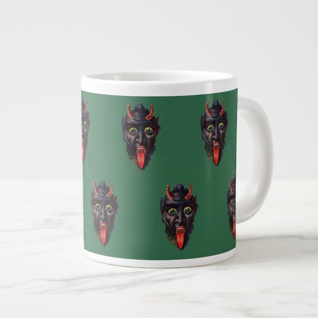 Taza De Café Gigante Navidades de Krampus (Derecha)