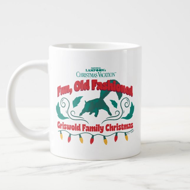Taza De Café Gigante Navidades de la familia Griswold, divertida y viej (Izquierda)