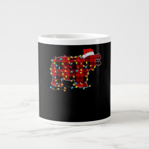 Taza De Café Gigante Navidades divertidos de Hippo Familia Matemática L