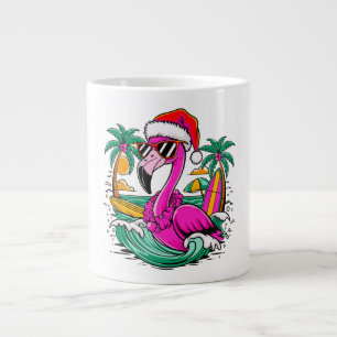 Taza De Café Gigante Navidades festivos se burlan del paraíso