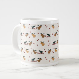Taza De Café Gigante Navidades Gift Cute