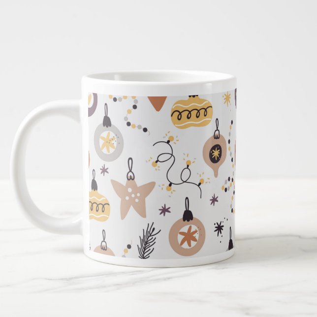 Taza De Café Gigante Navidades Gift Cute (Izquierda)