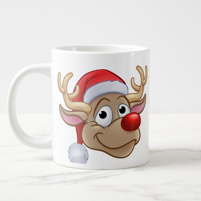 Taza De Café Gigante Navidades Gift Cute (Izquierda)