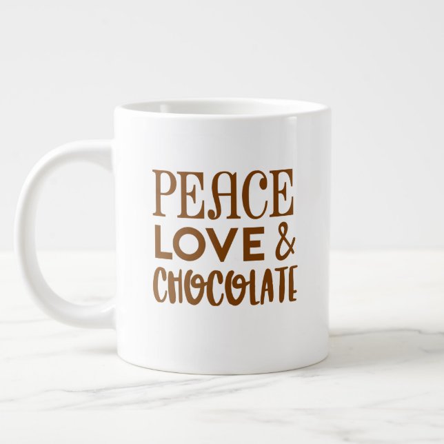 Taza De Café Gigante Navidades graciosos (Izquierda)