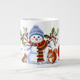 Taza De Café Gigante Navidades graciosos modernos y de moda