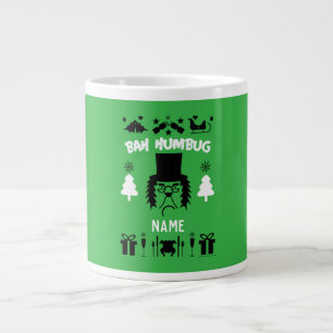 Taza De Café Gigante Navidades Grumpy