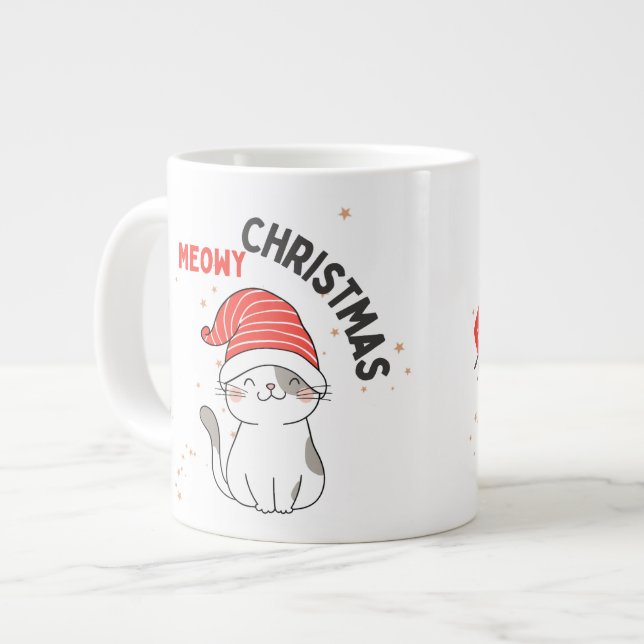 Taza De Café Gigante navidades lindos (Izquierda)