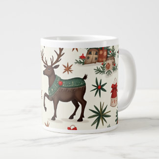Taza De Café Gigante Navidades mug