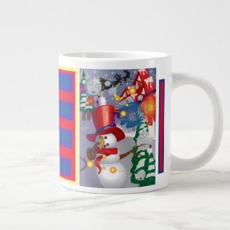 Taza De Café Gigante Navidades Mug Espíritu