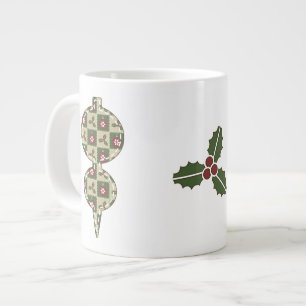 Taza De Café Gigante Navidades Quilt Specialty Mug