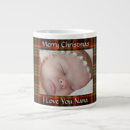 Taza De Café Gigante Navidades rojos colocan foto-museo