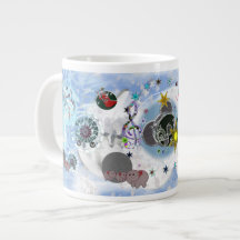 Navidades Santa Claus Mug especialidad de media