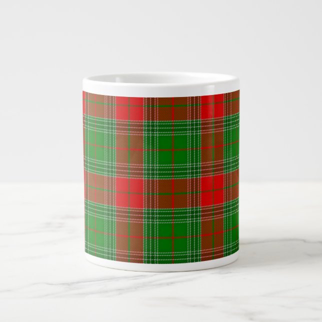 Taza De Café Gigante Navidades tocan café mug (Frente)
