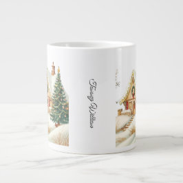 Taza De Café Gigante Navidades tradicionales de la época festiva
