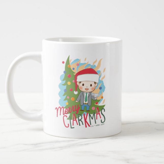 Taza De Café Gigante Navidades Vacation Merry Clarkmas (Izquierda)