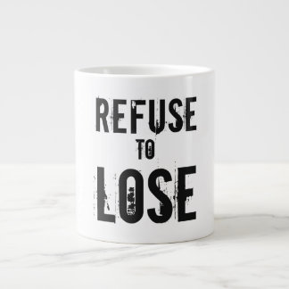 Taza De Café Gigante Negarse a perder el poco niebla