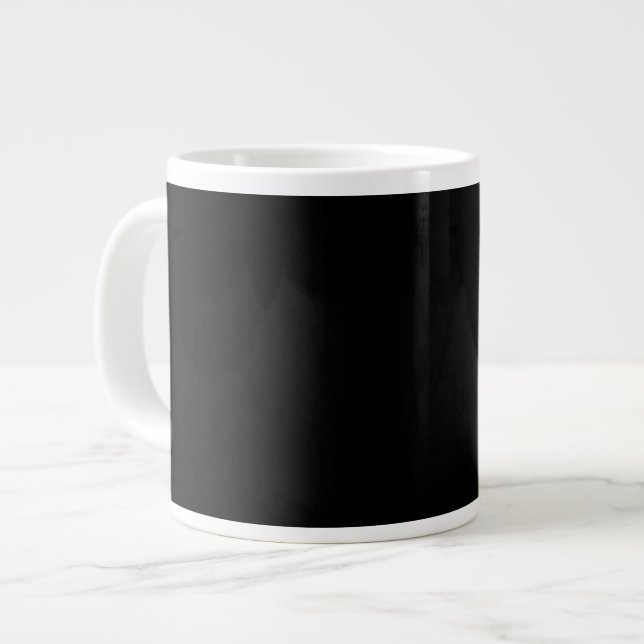 Taza De Café Gigante Negro-negro, simplemente elegante (Izquierda)