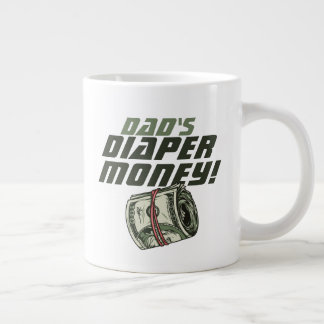 Taza De Café Gigante New Dad Weekend Golfer Dad's Diaper Money Cash