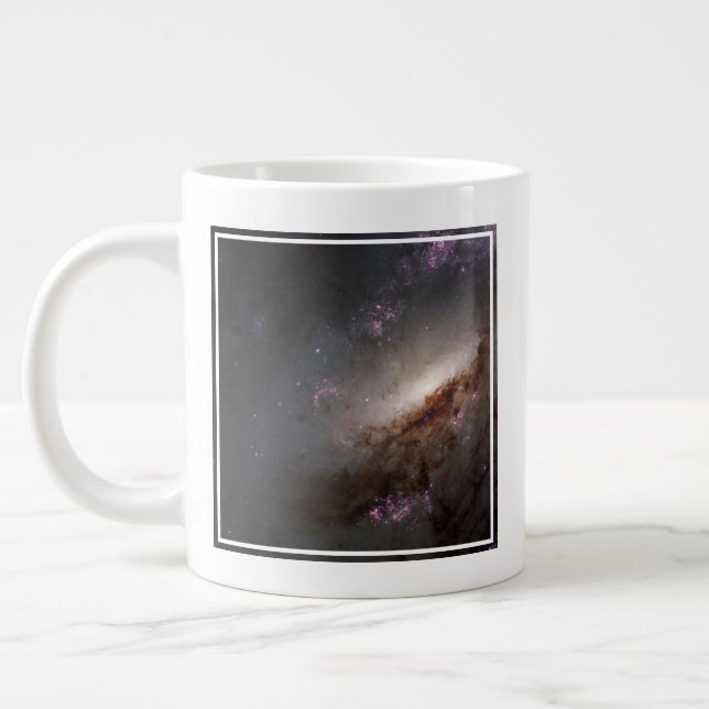Taza De Café Gigante Ngc 4258 En Formación Intensa De Estrellas. (Izquierda)