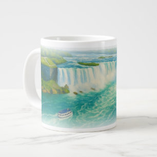 Taza De Café Gigante NIAGARA FALLS - vista