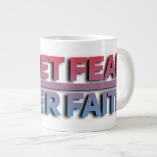 Taza De Café Gigante NiCK DAViD - Mug de fe azul