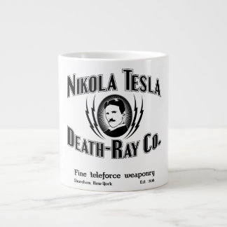 Taza De Café Gigante Nikola Tesla Death-Ray Co.