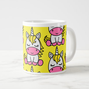 Taza De Café Gigante Niñas Unicorn Pony