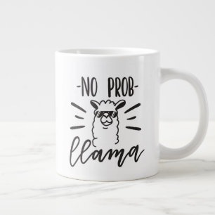 Taza De Café Gigante Ningún diseño de la llama de Prob