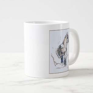 Taza De Café Gigante Niño del cabra montés
