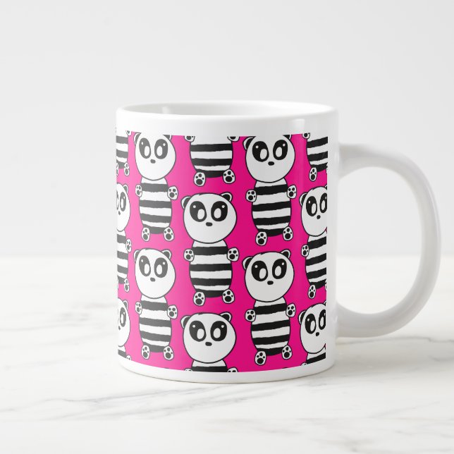 Taza De Café Gigante Niños Panda  (Derecha)