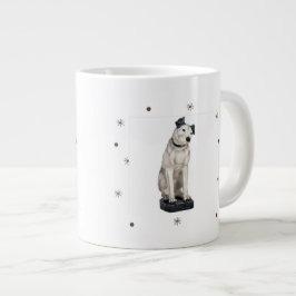 Taza De Café Gigante Nipper, La Perra Festiva RCA