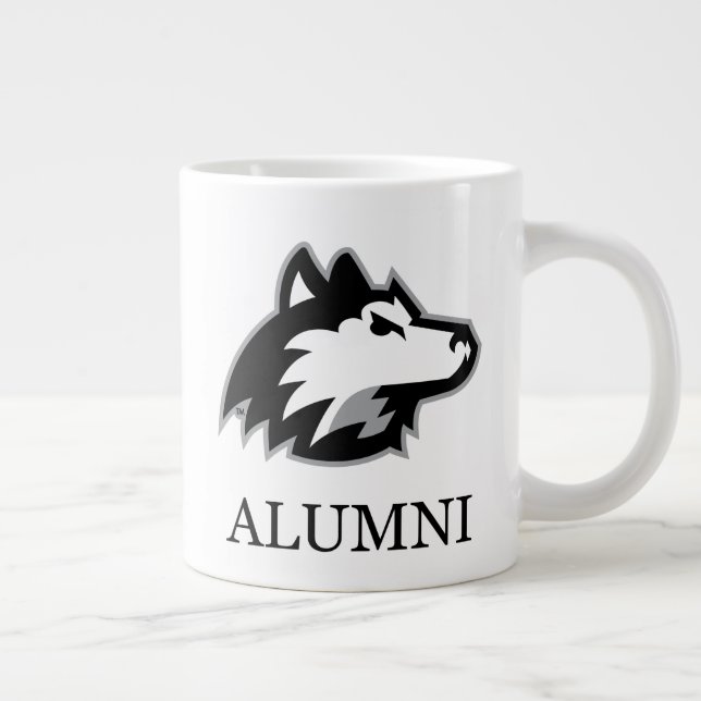 Taza De Café Gigante NIU Huskies Alumni (Derecha)