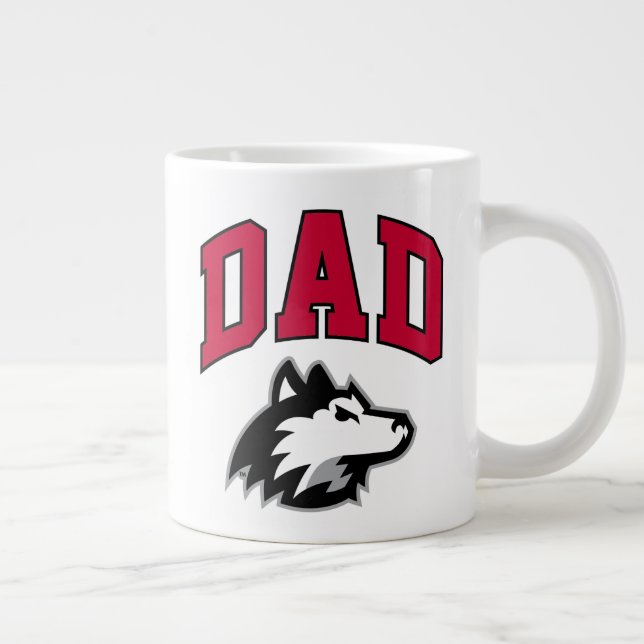 Taza De Café Gigante NIU Huskies Dad (Derecha)