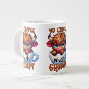 Taza De Café Gigante No Café Mucho Gruñón